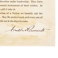 [Presidential] Roosevelt, Franklin D. Inaugural Address of Franklin D. Roosevelt, President of the United States...1933.