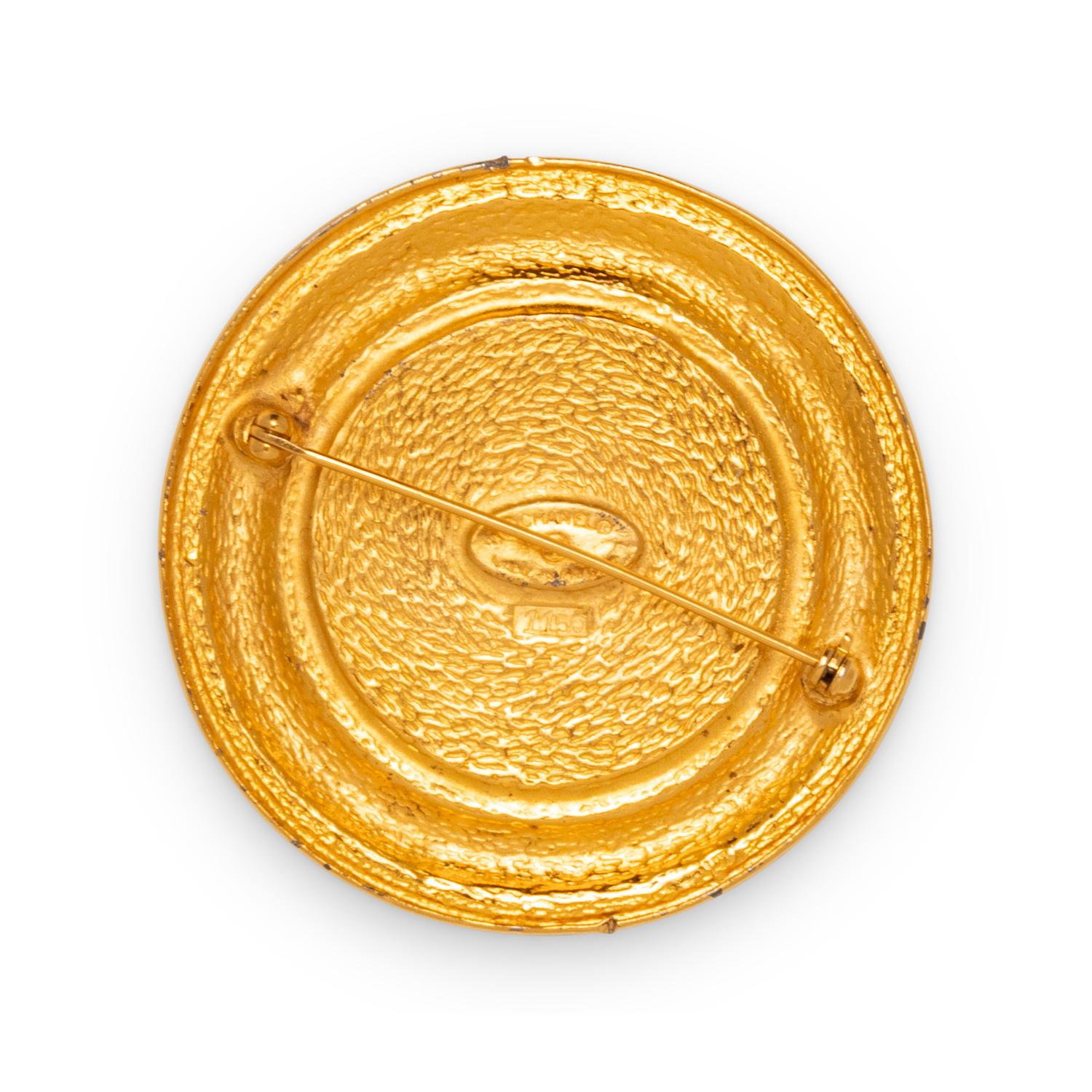 Chanel, Medallion Brooch