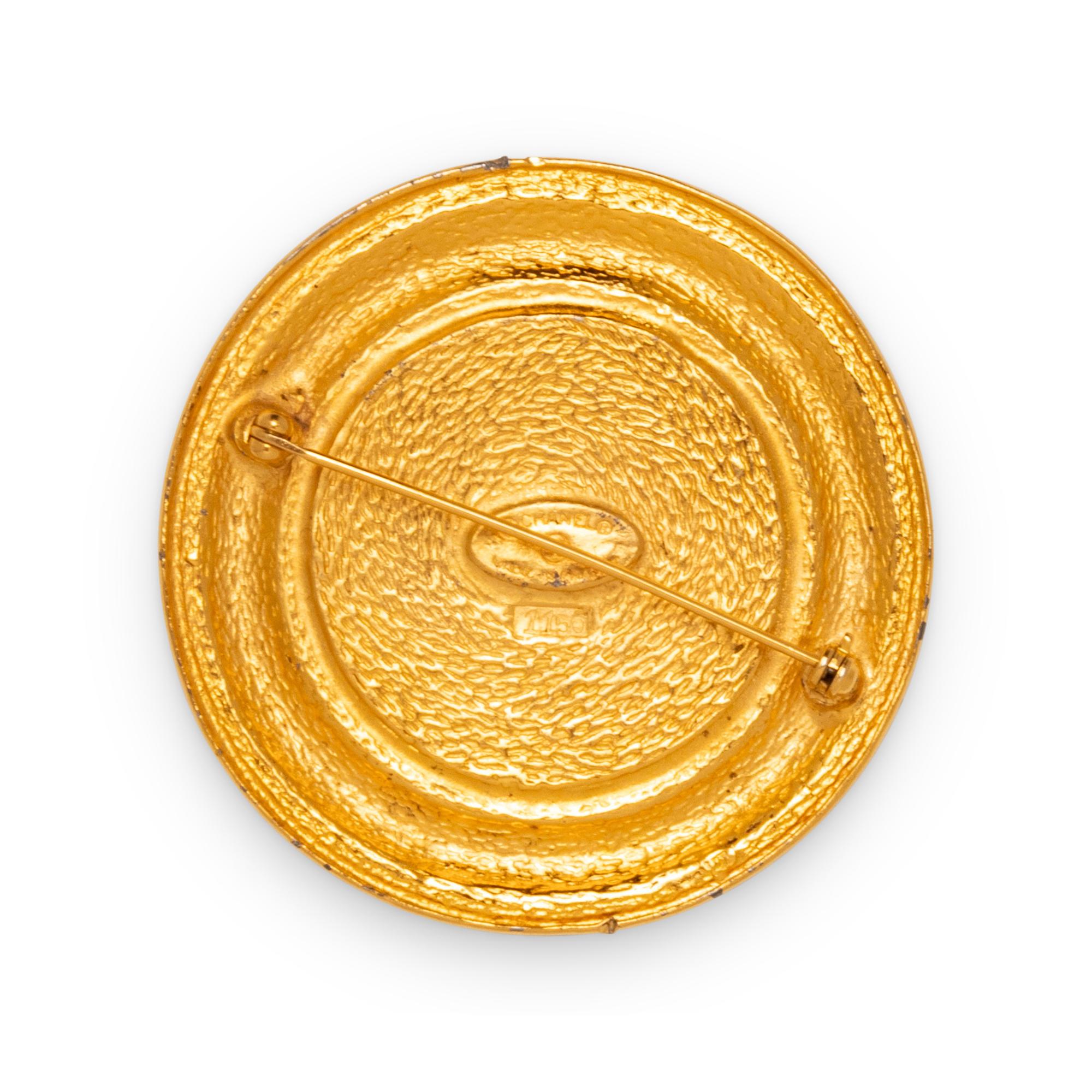 Chanel, Medallion Brooch
