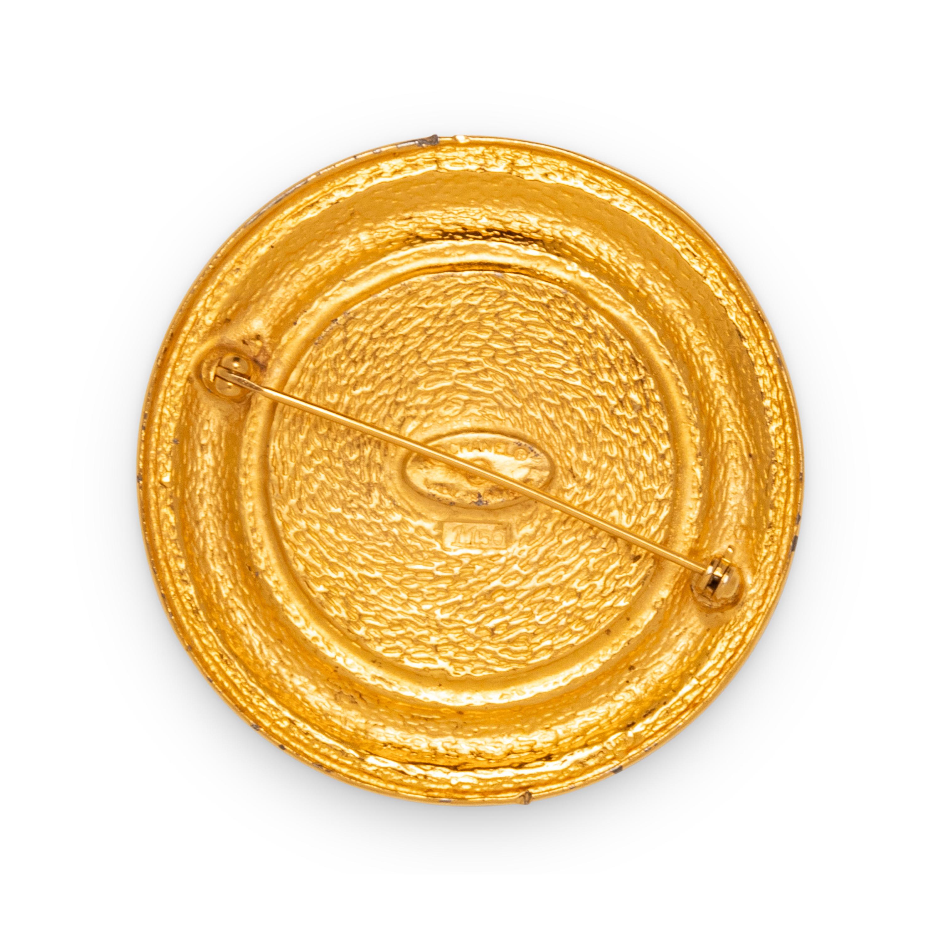 Chanel, Medallion Brooch