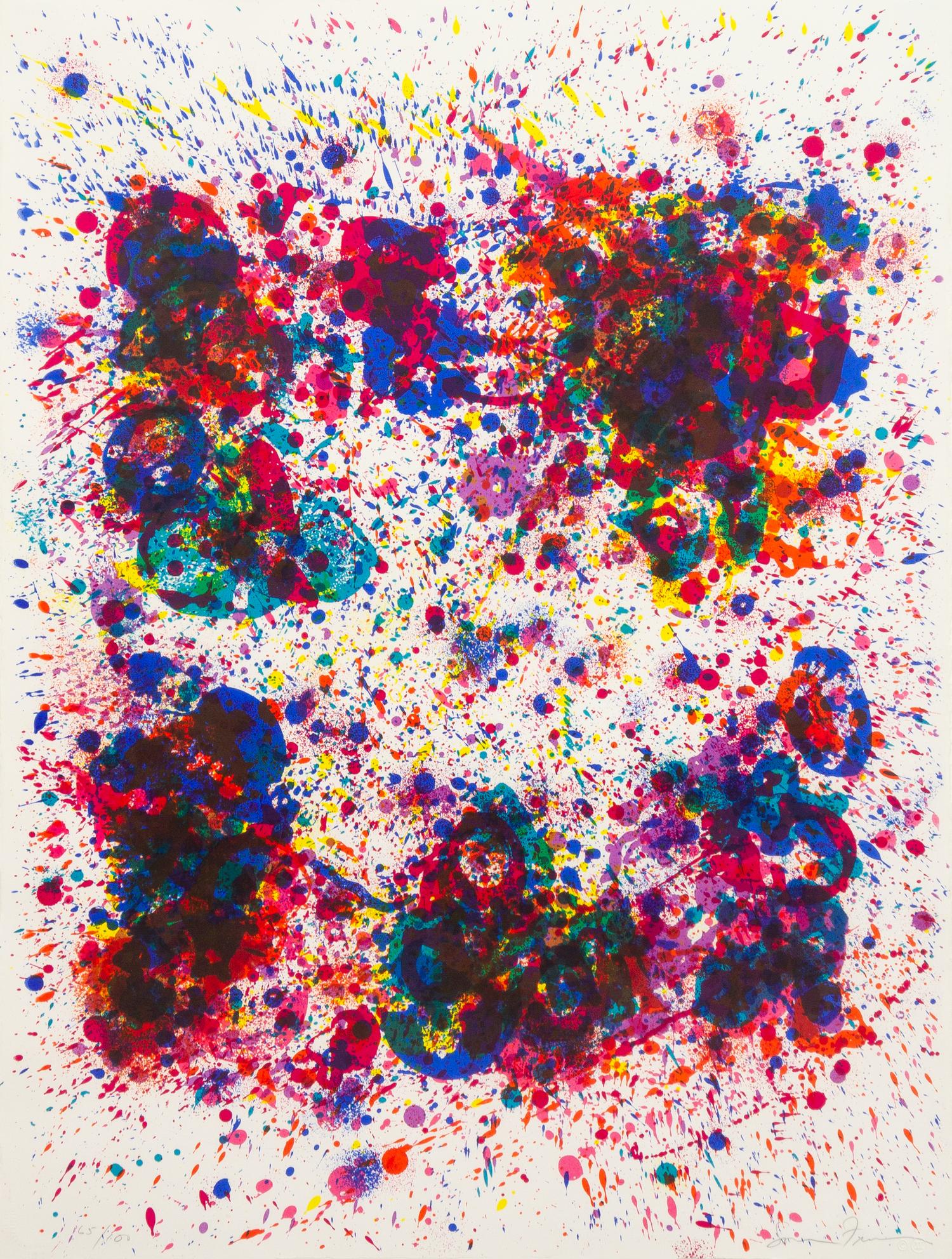 Sam Francis, (American, 1923-1994), Spun for James Kirsch, 1972