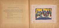 [Americana] [Prohibition] Americana Eight Cocktail Napkins Hand Blocked with Recipes and the Histories of Eight Famous Drinks