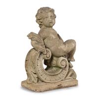 A Cast Stone Garden Ornament