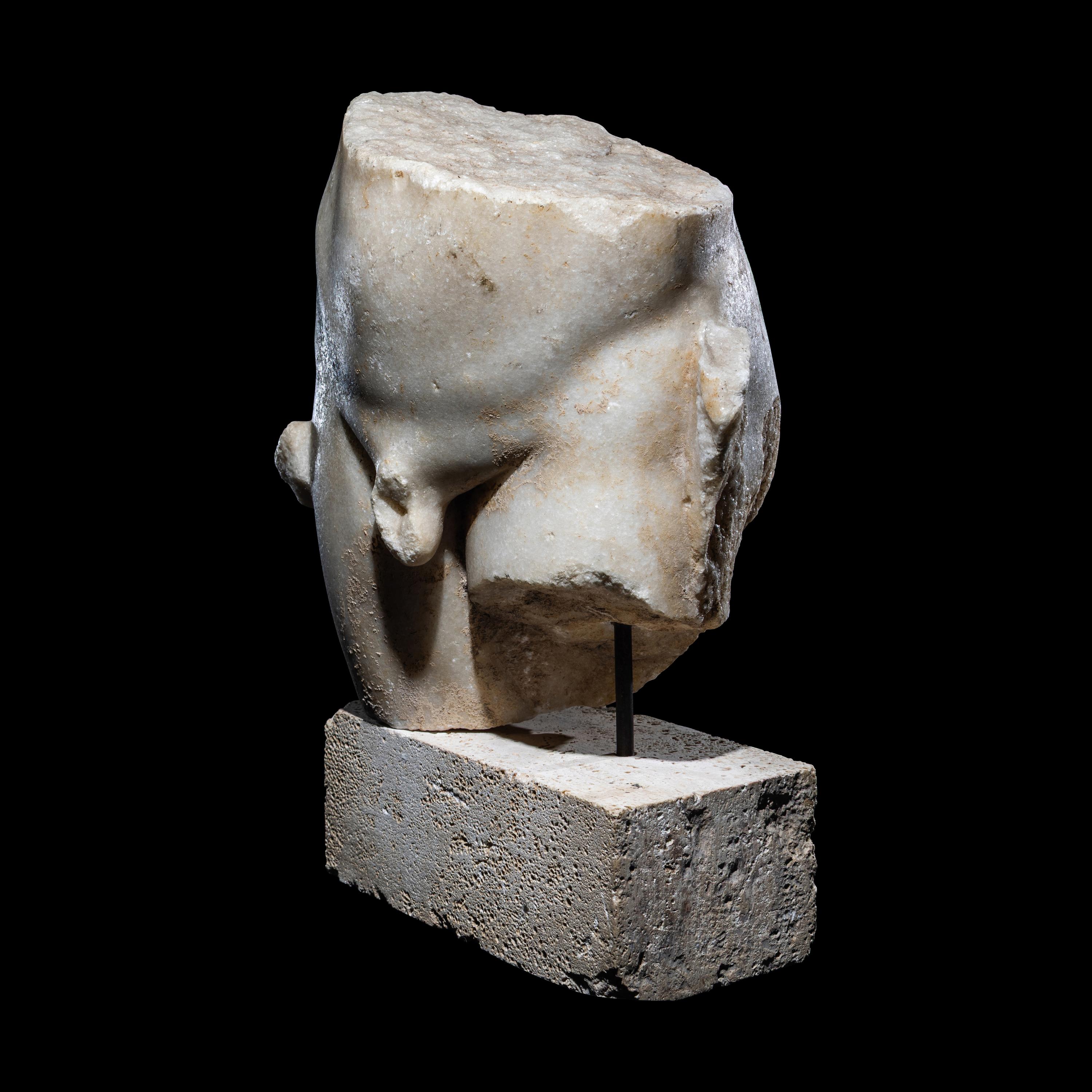 A Roman Marble Lower Torso of a Youth
