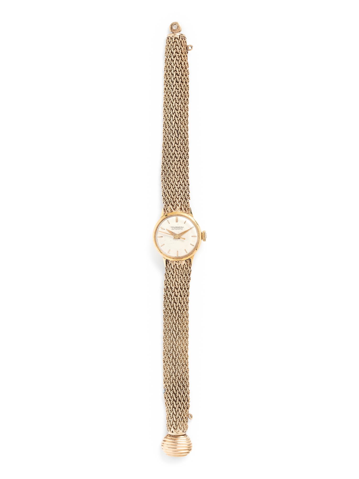 YELLOW GOLD WRISTWATCH