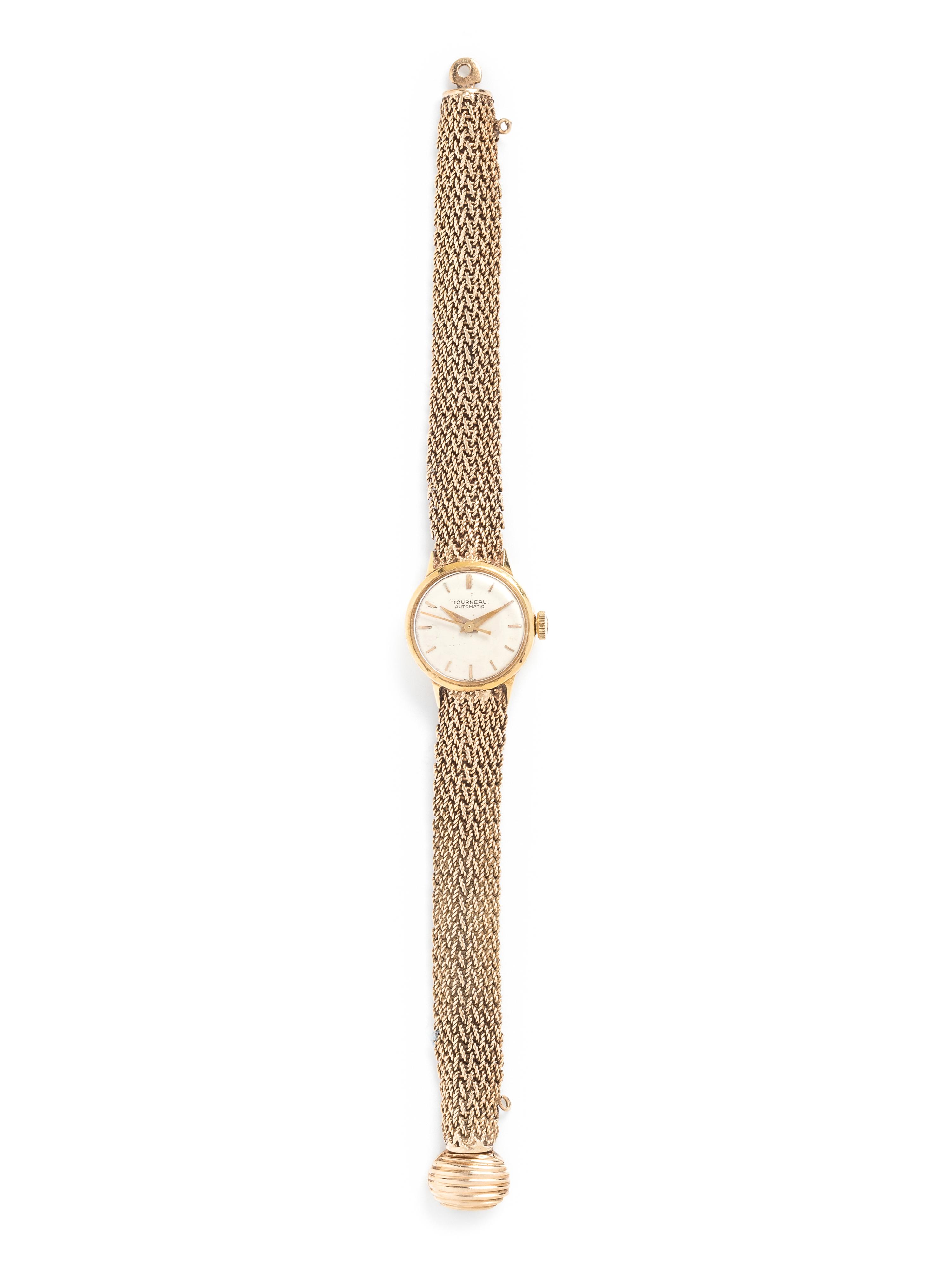 YELLOW GOLD WRISTWATCH