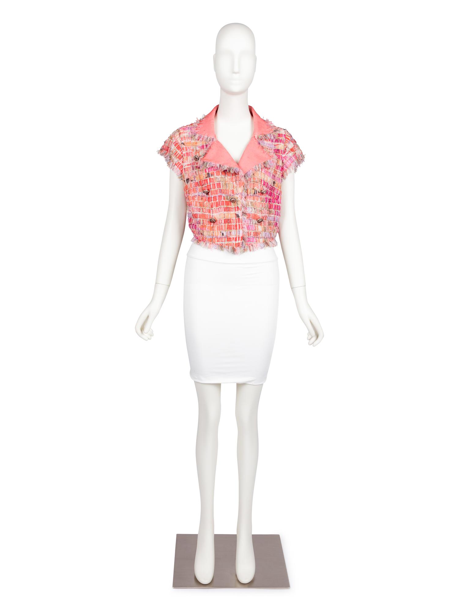 Chanel Sleeveless Jacket, Cruise 2010