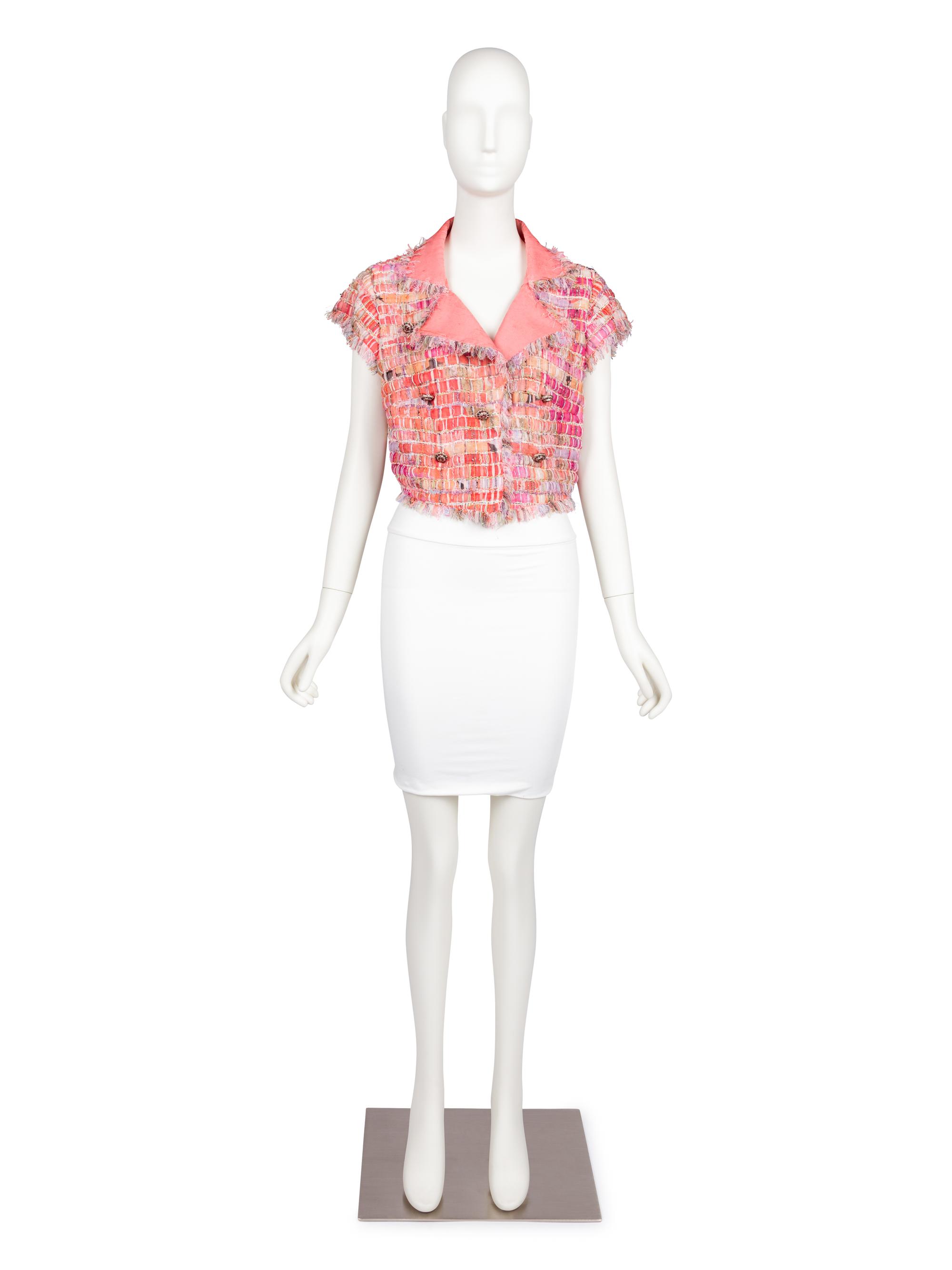 Chanel Sleeveless Jacket, Cruise 2010
