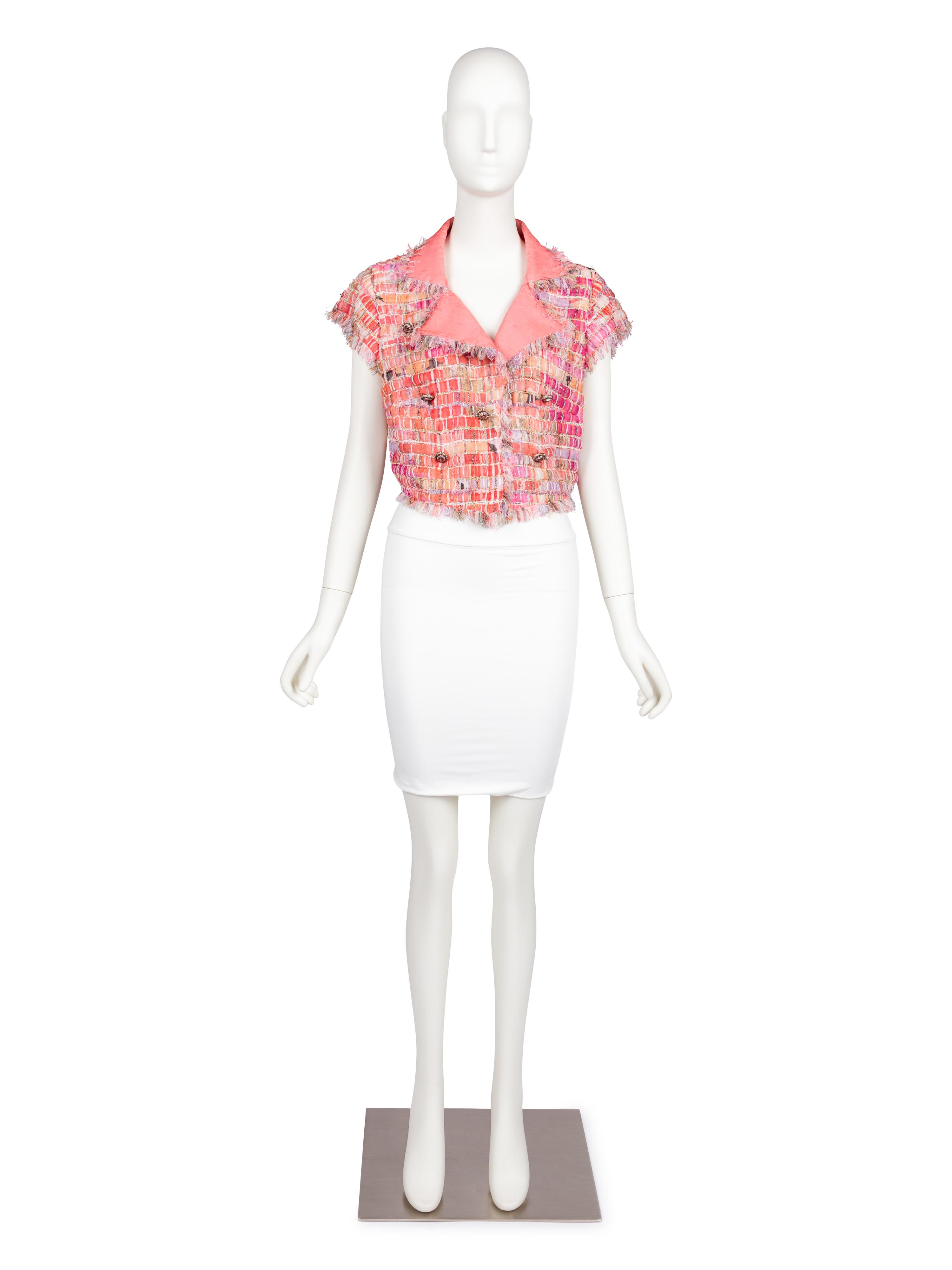 Chanel Sleeveless Jacket, Cruise 2010