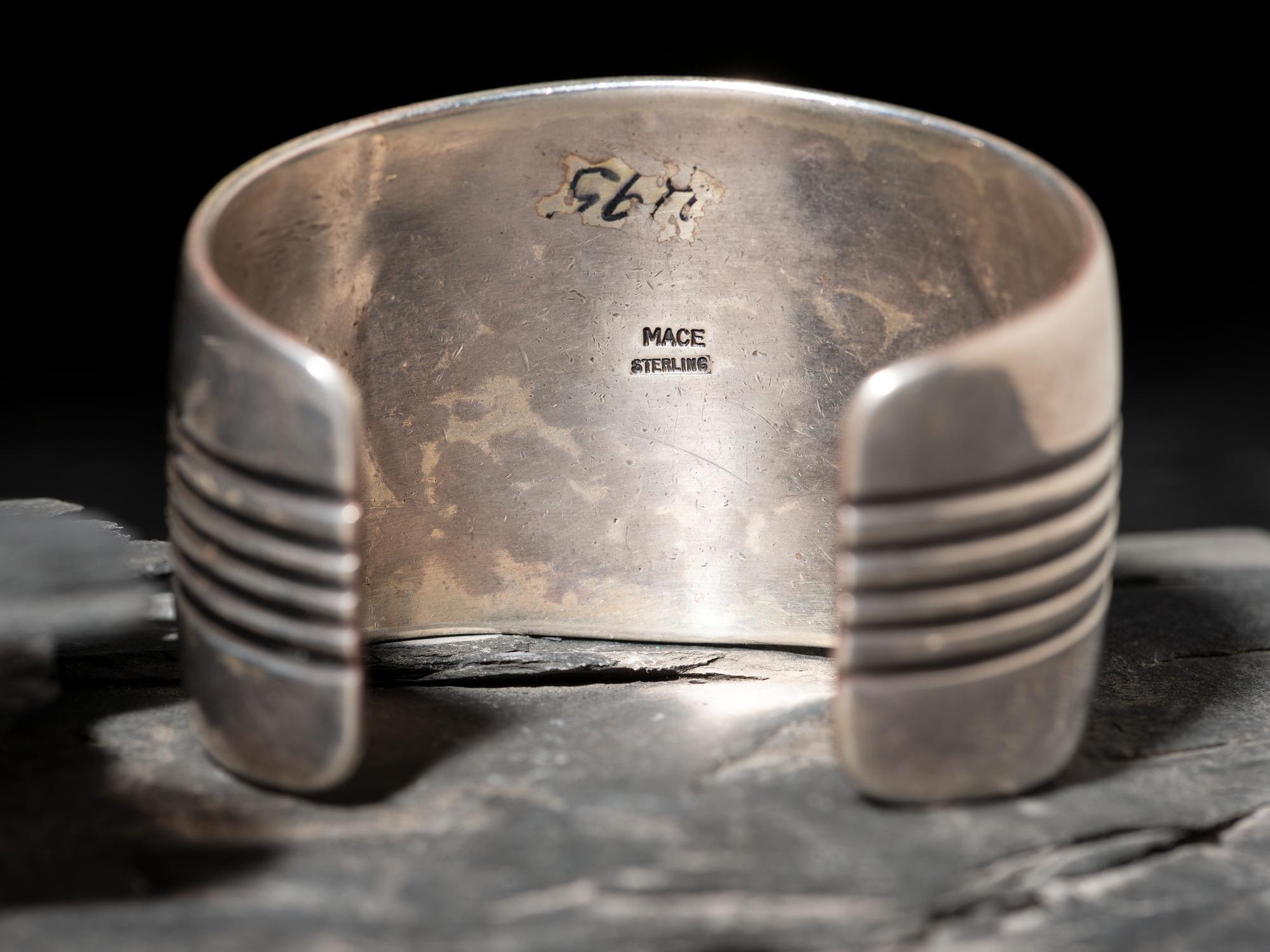 Navajo Silver and Turquoise Cuff Bracelets