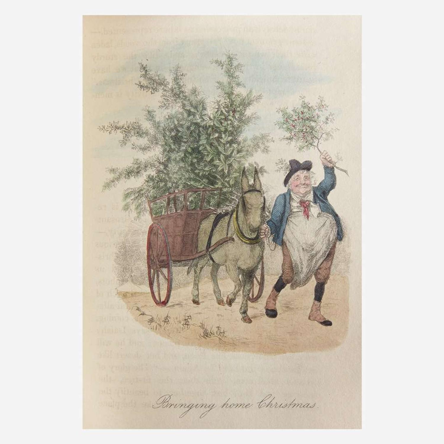 [Fine Bindings] [Birdsall] Hervey, Thomas K. The Book of Christmas
