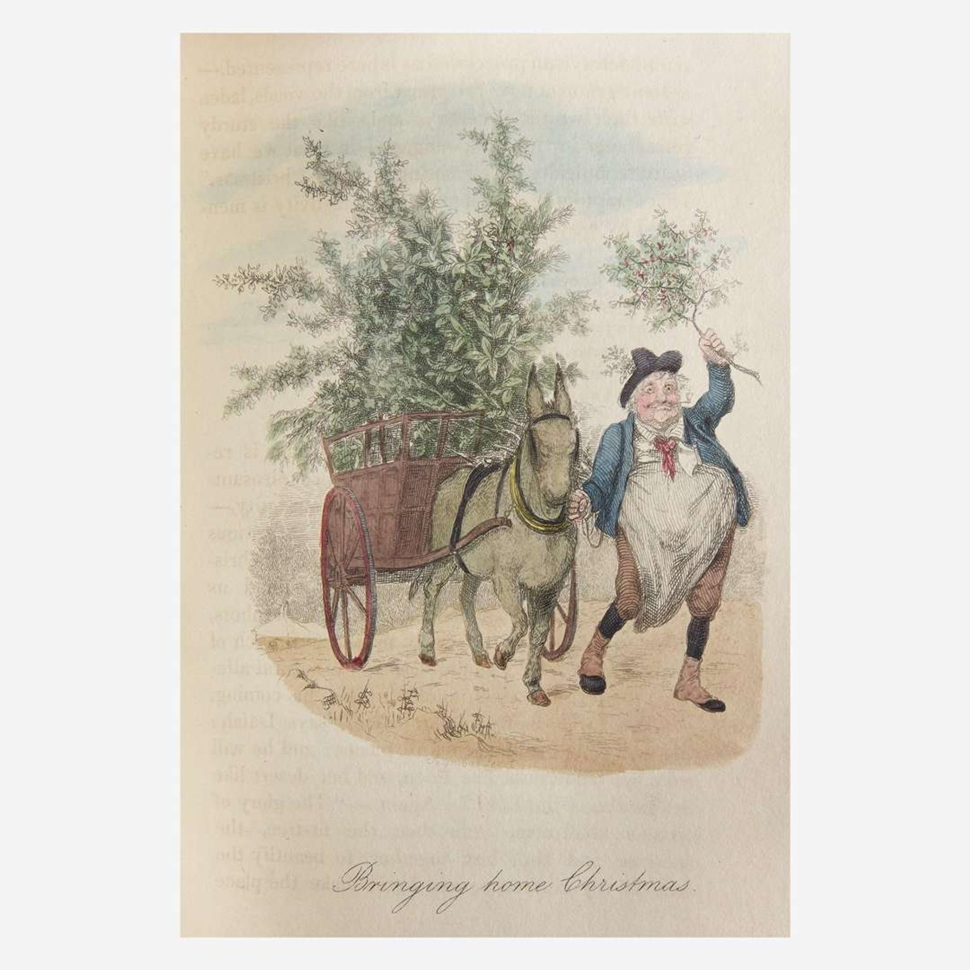 [Fine Bindings] [Birdsall] Hervey, Thomas K. The Book of Christmas