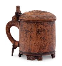 A Northern European Burlwood Tankard