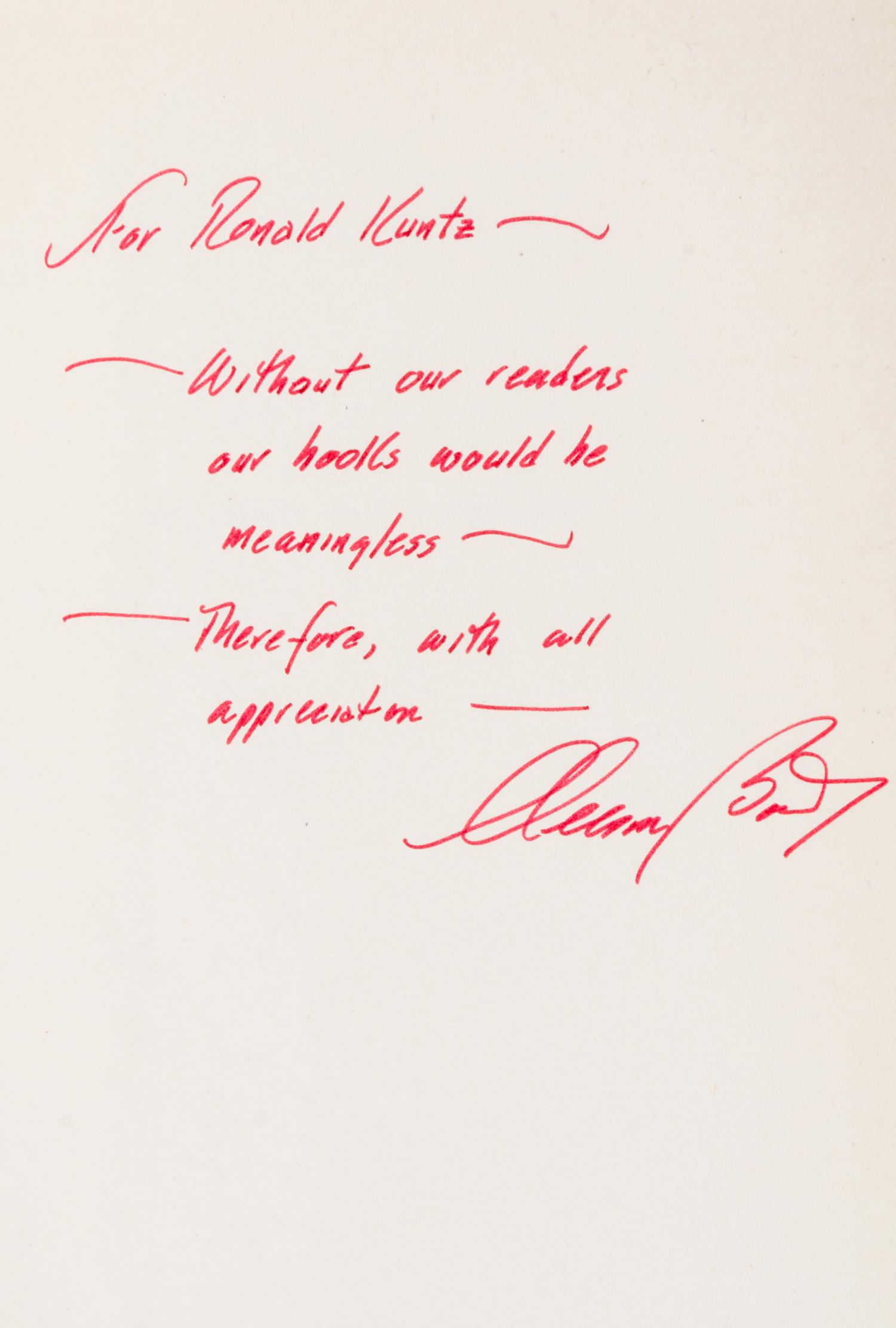BOND, NELSON. 7 works, all inscribed.