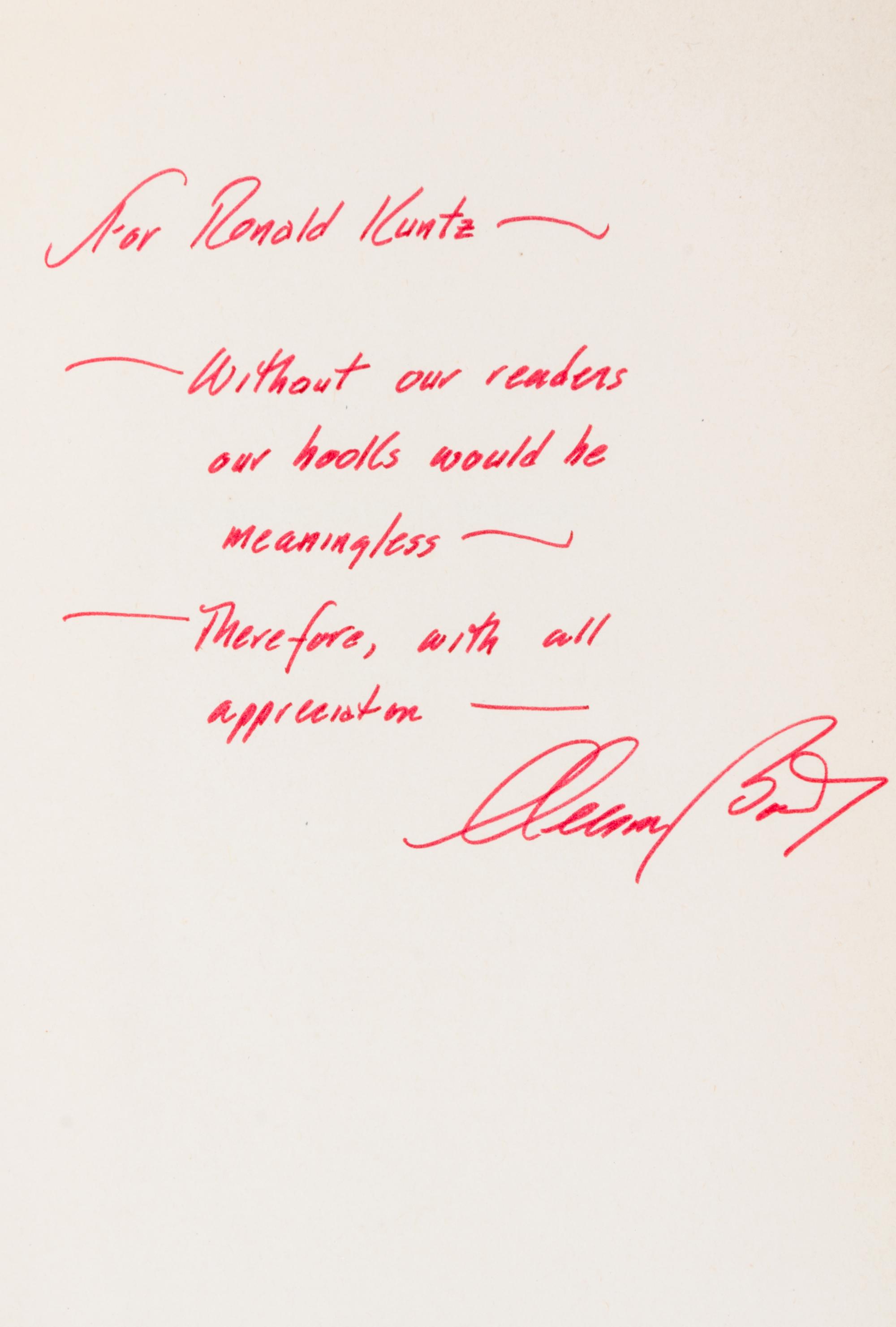 BOND, NELSON. 7 works, all inscribed.
