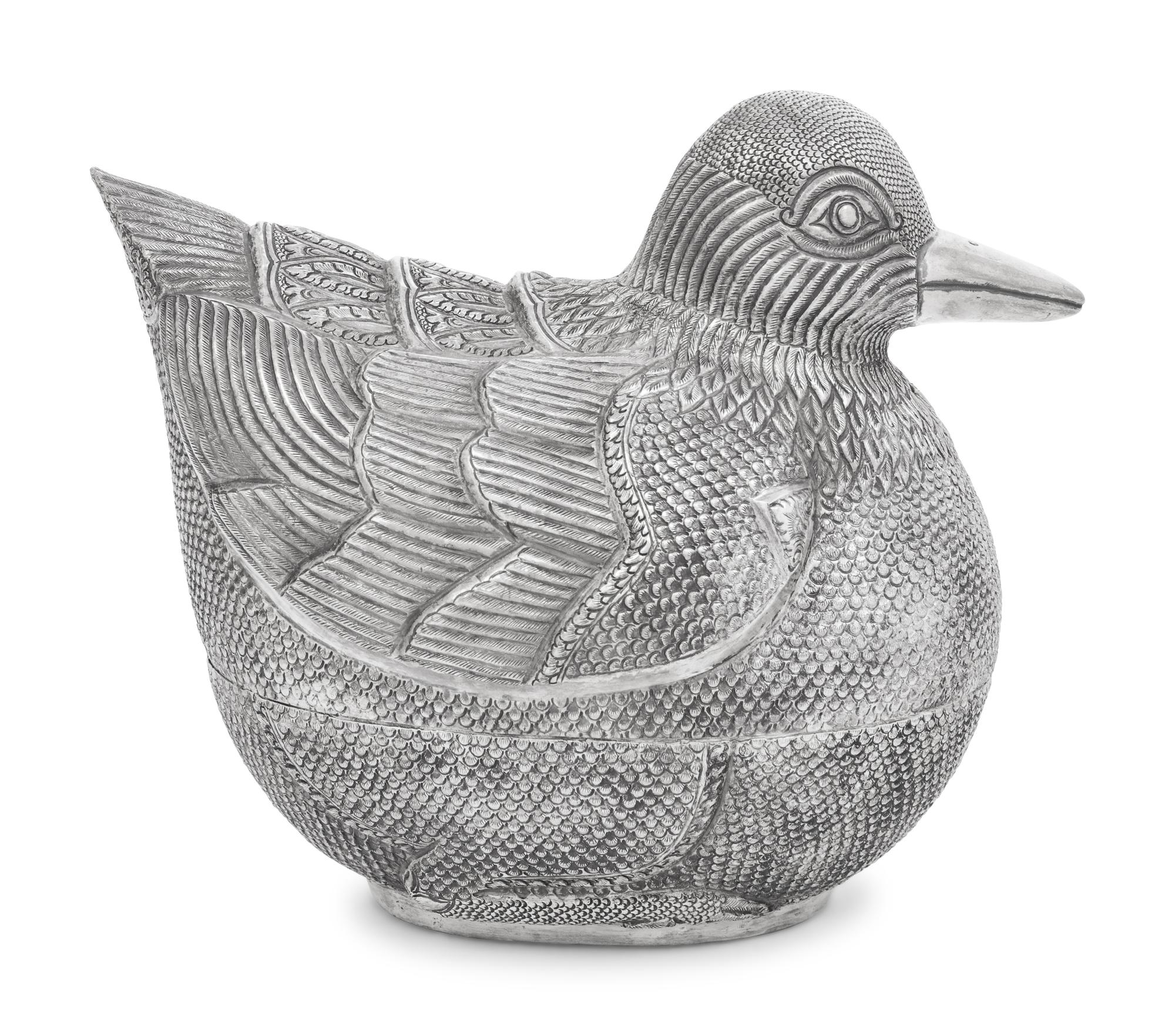 A Southeast Asian Silver Duck