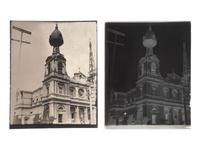[CALIFORNIA]. A group of 21 glass negatives documenting the San Francisco Earthquake.