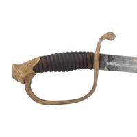 Import US Model 1850 Foot Officer's Sword in Ames Steel Scabbard