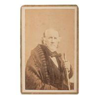 [Texas] (Houston, Sam). Carte de Visite