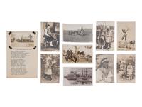 [WESTERN AMERICANA - NATIVE AMERICANS]. Photo albums documenting Rev. William L. Earl's travels in the American west, incl. views of the Ignacio Indian Boarding School and Pueblo artisans Severo and Maria Tafoya.