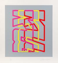 Chryssa, (American/Greek, 1933-2013), Untitled (a group of 2)