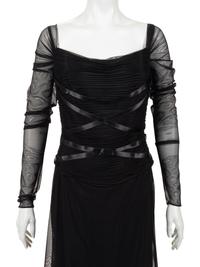 Two Designer Dresses: One Vicky Tiel and One Valdi Couture, 1980-90s