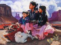 Three Young Girls