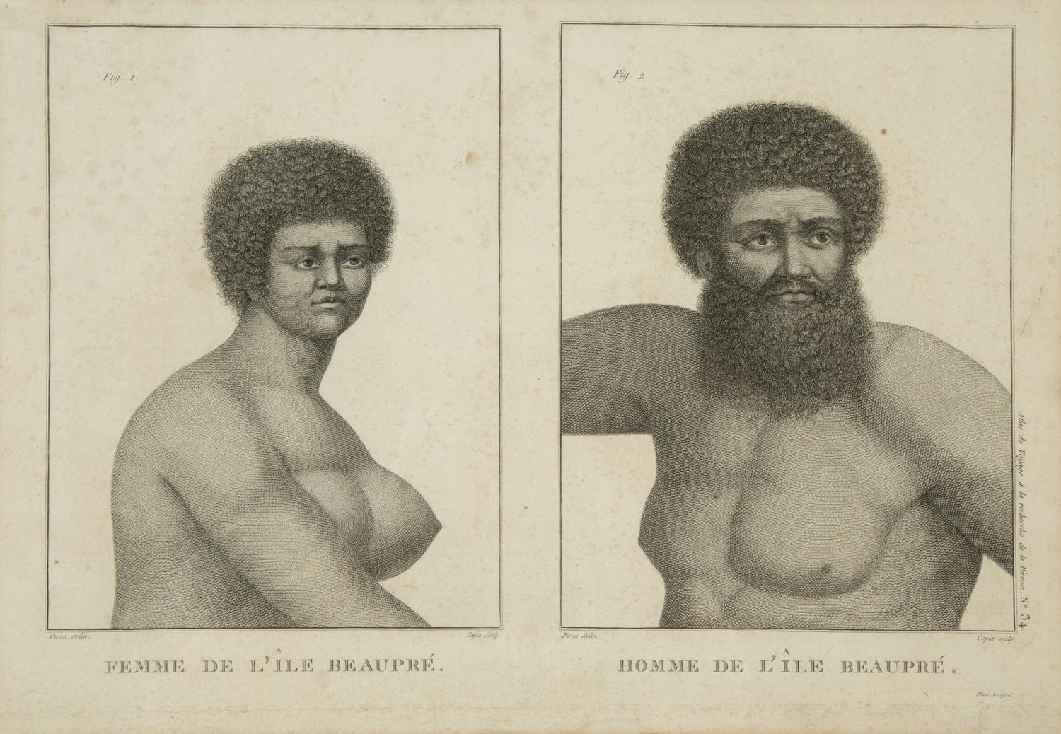 Ten Works from Atlas de Voyage a la recherche de la Perouse — CIRCA 1811