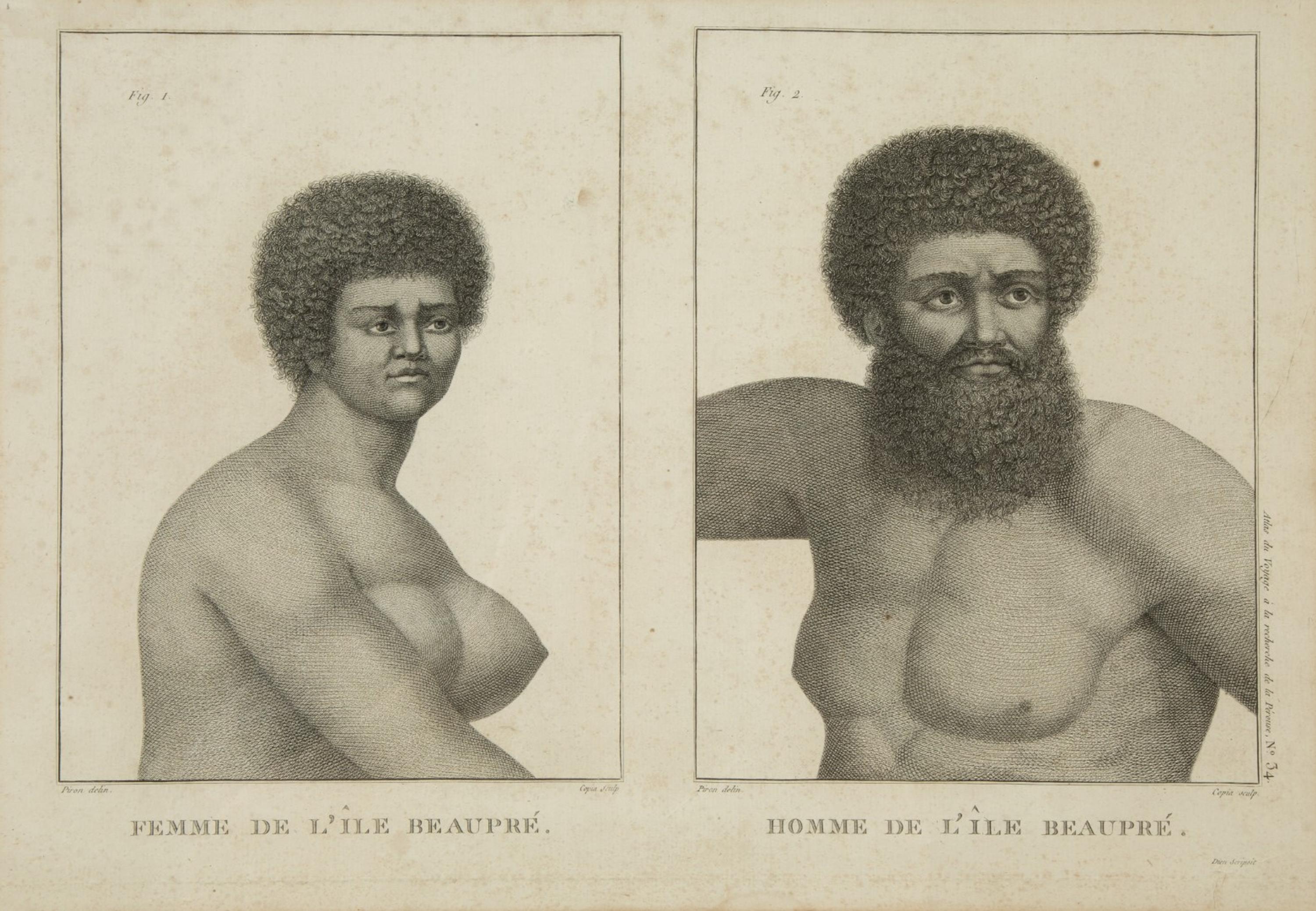 Ten Works from Atlas de Voyage a la recherche de la Perouse — CIRCA 1811