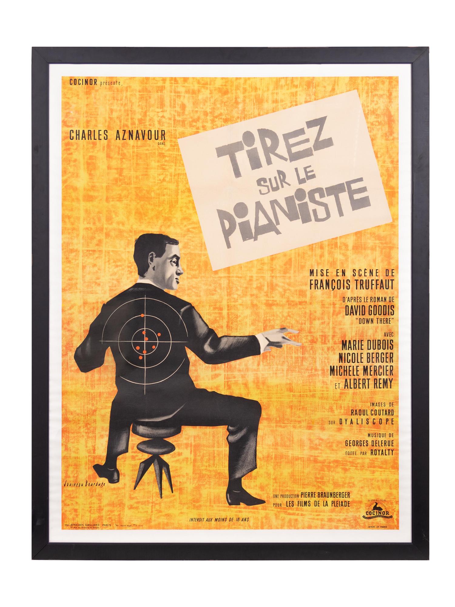 A Movie Poster for the Film Tirez sur le Pianiste
