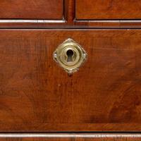 A William & Mary burl walnut veneered chest-on-stand circa 1720