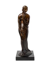 Pudeur (Draped Figure , Standing Woman) [LF 18] model circa 1915-17, cast circa 1917-20