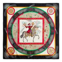 Three Hermès 90cm Silk Scarves