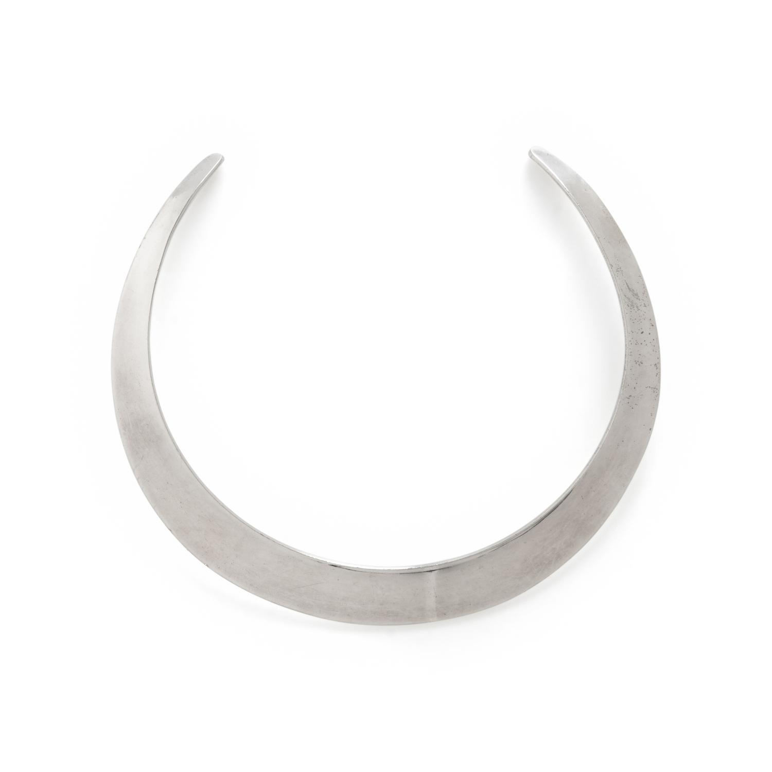 TIFFANY & CO., STERLING SILVER TORQUE NECKLACE