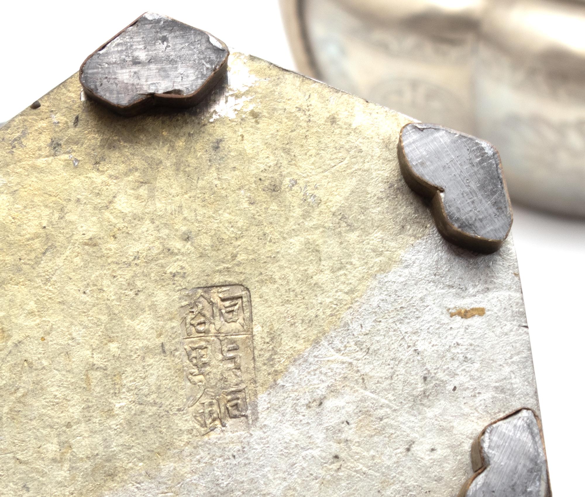 Five Chinese Pewter Wares