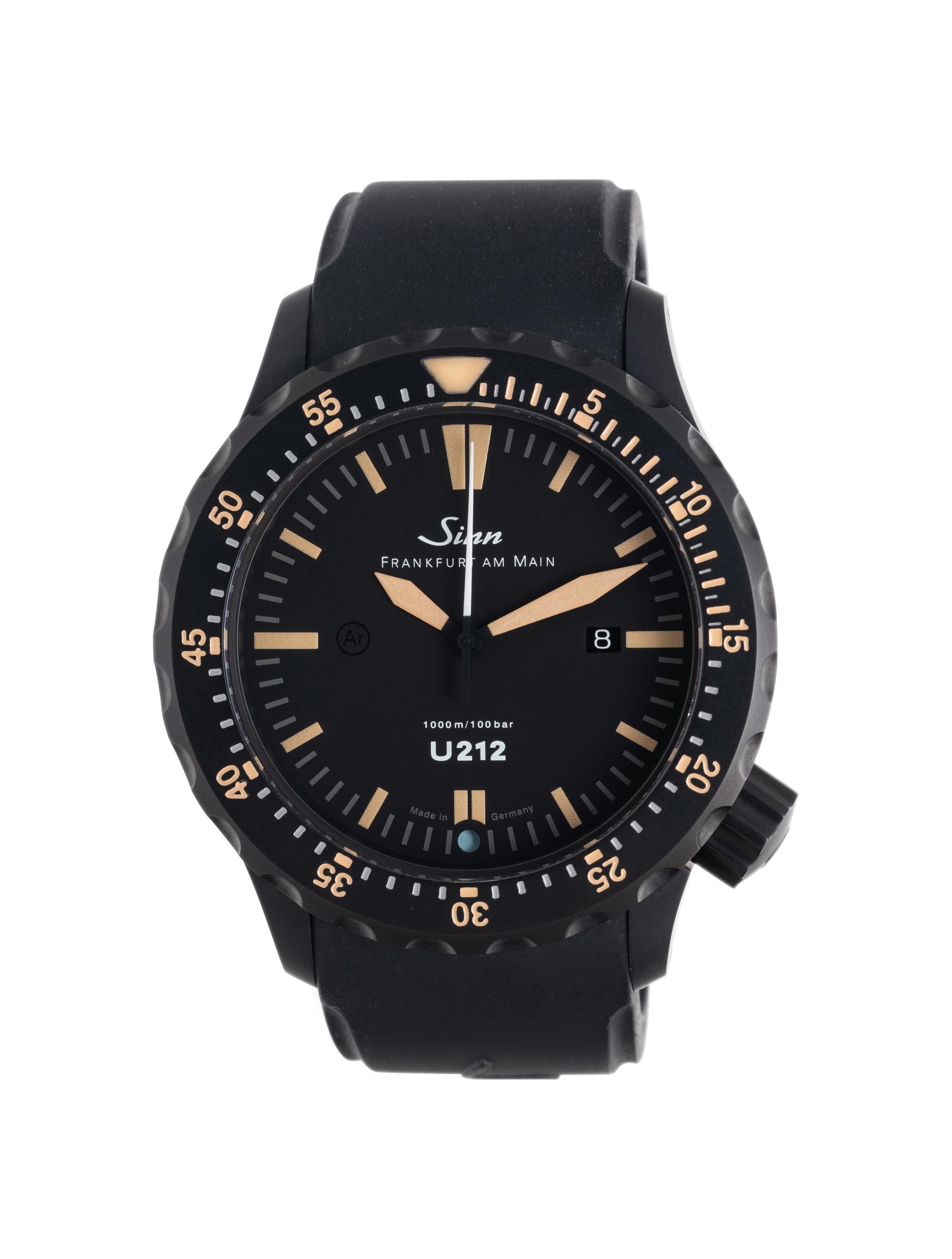 SINN, STEEL 'U212 S E' WATCH