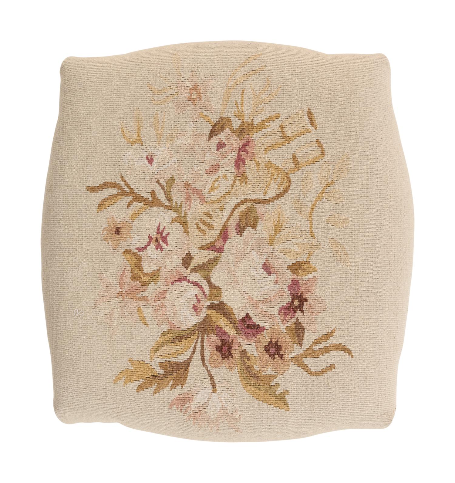 A Louis XVI Style Grey-Painted Stool