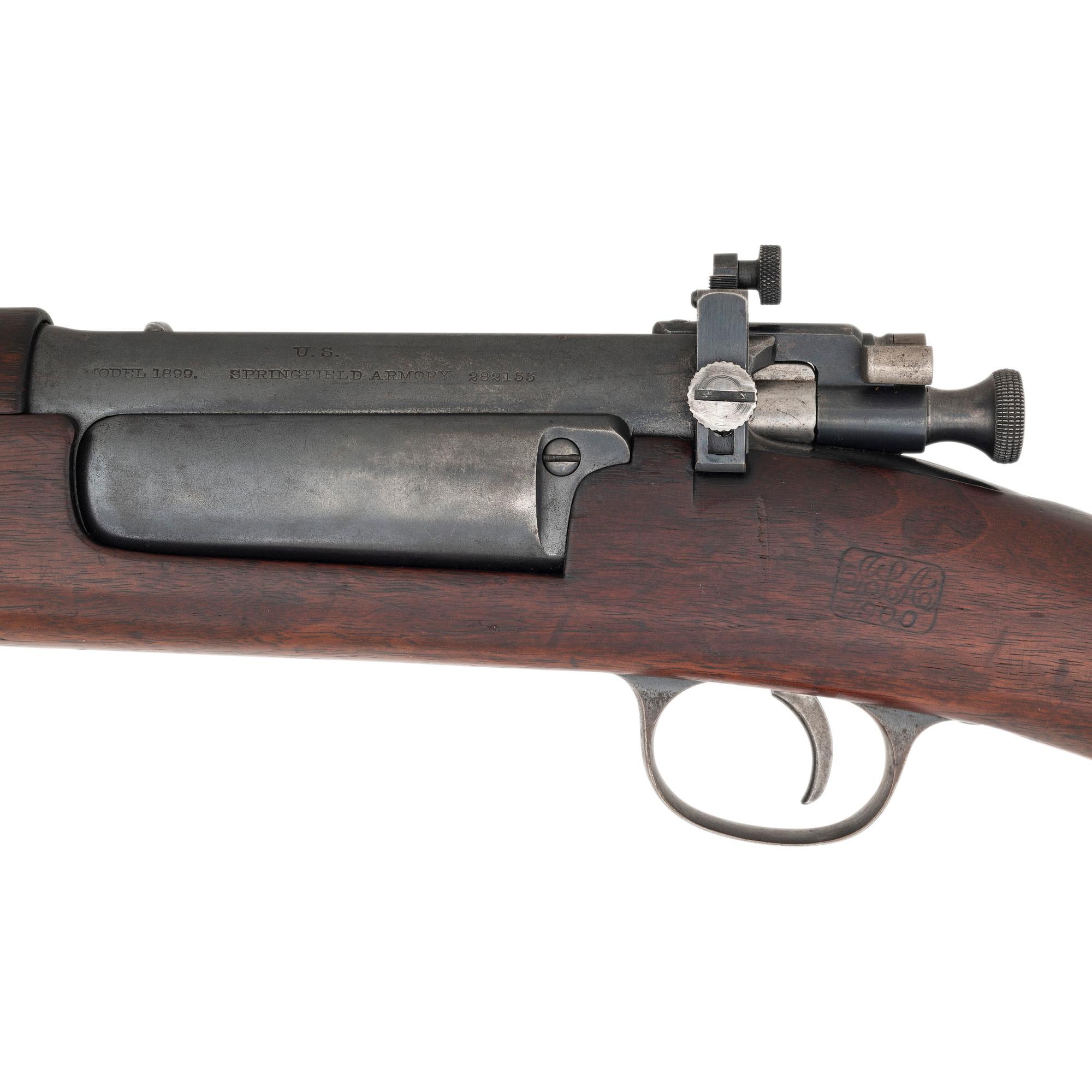 ** U.S. Springfield Model 1899 Krag Carbine with Pacific Peep Sight