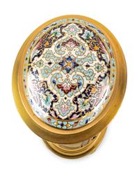 A French Champlevé Mantel Clock