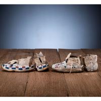 Arapaho and Cheyenne Child's Moccasins