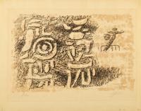 Der Maler , 1930 and Gilgamesch hat viele Qualen erdulden (a pair of works)