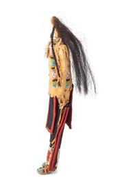 Great Lakes Beaded Hide Male Doll