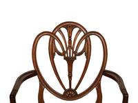 A Set of Six George III Style Mahogany Dining Chairs