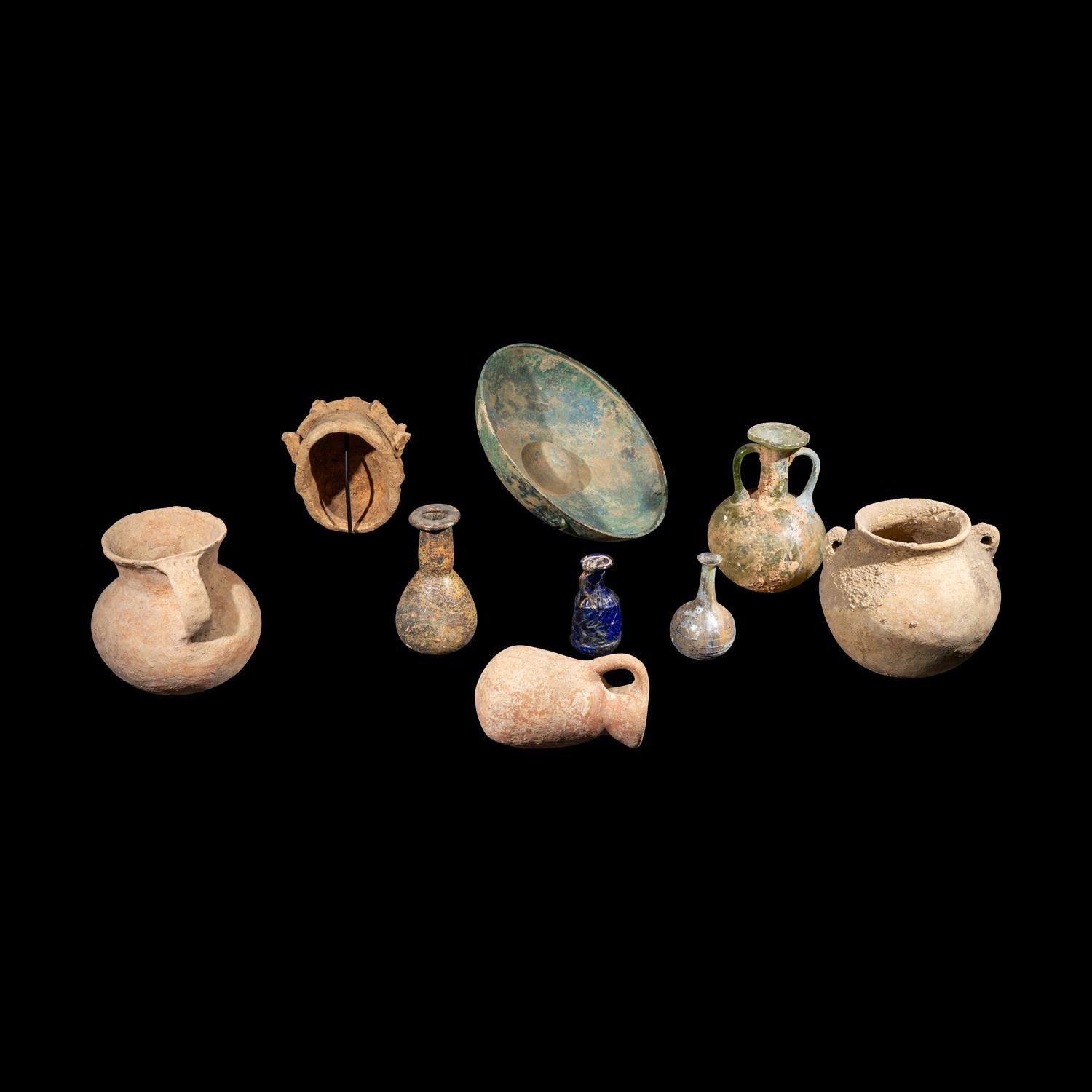 A Group of 9 Greco-Roman Objects