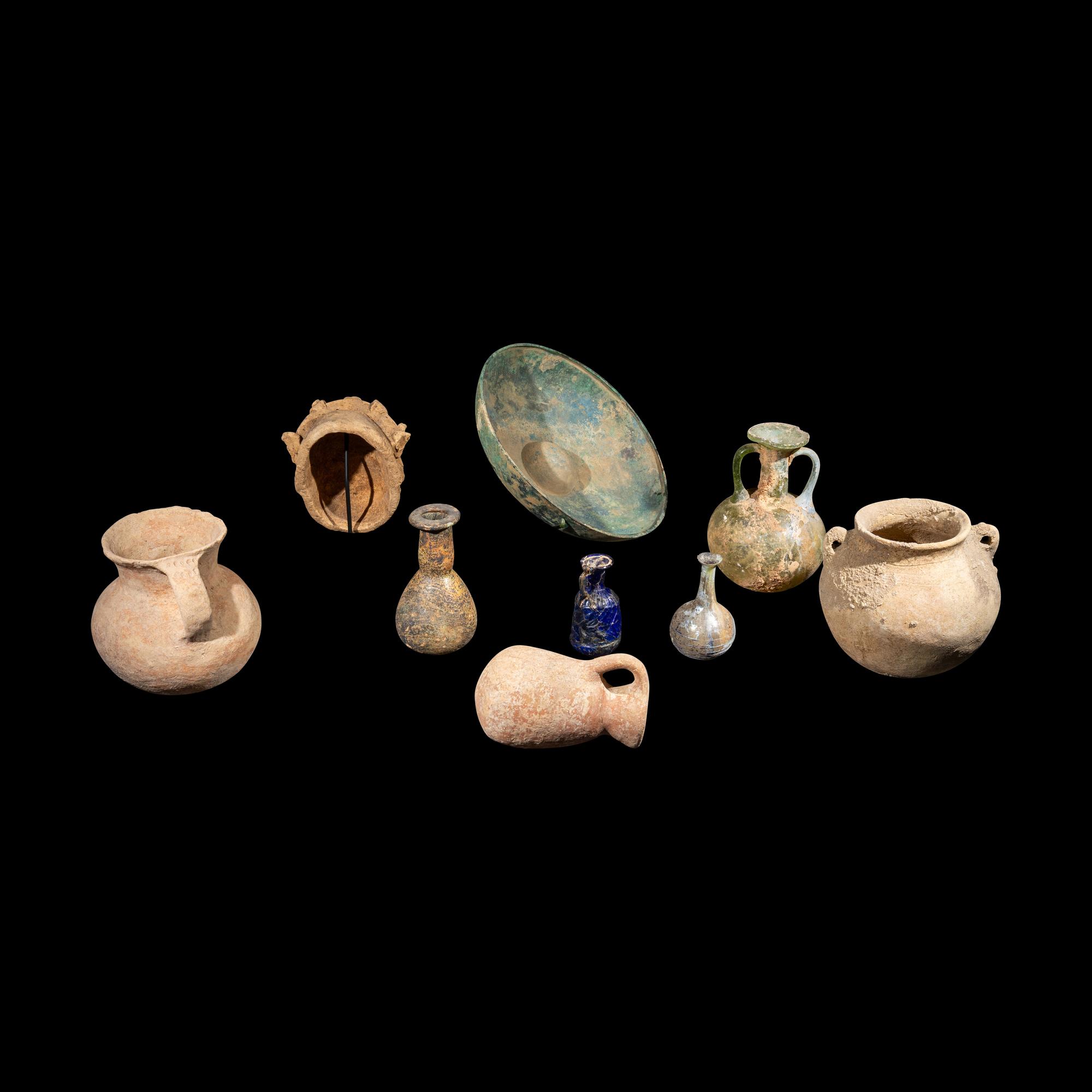 A Group of 9 Greco-Roman Objects