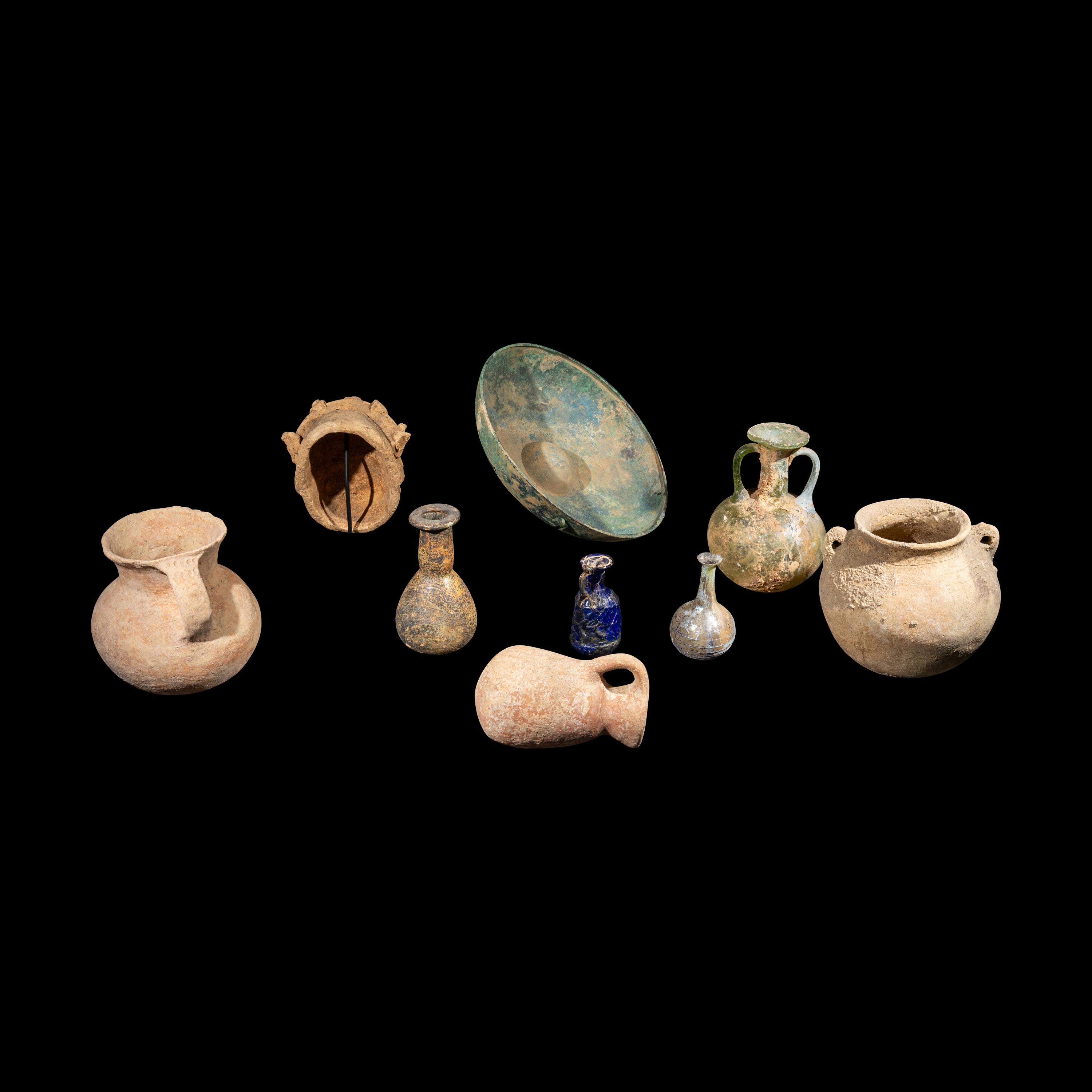 A Group of 9 Greco-Roman Objects