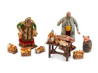 A Neapolitan Style Crèche Group