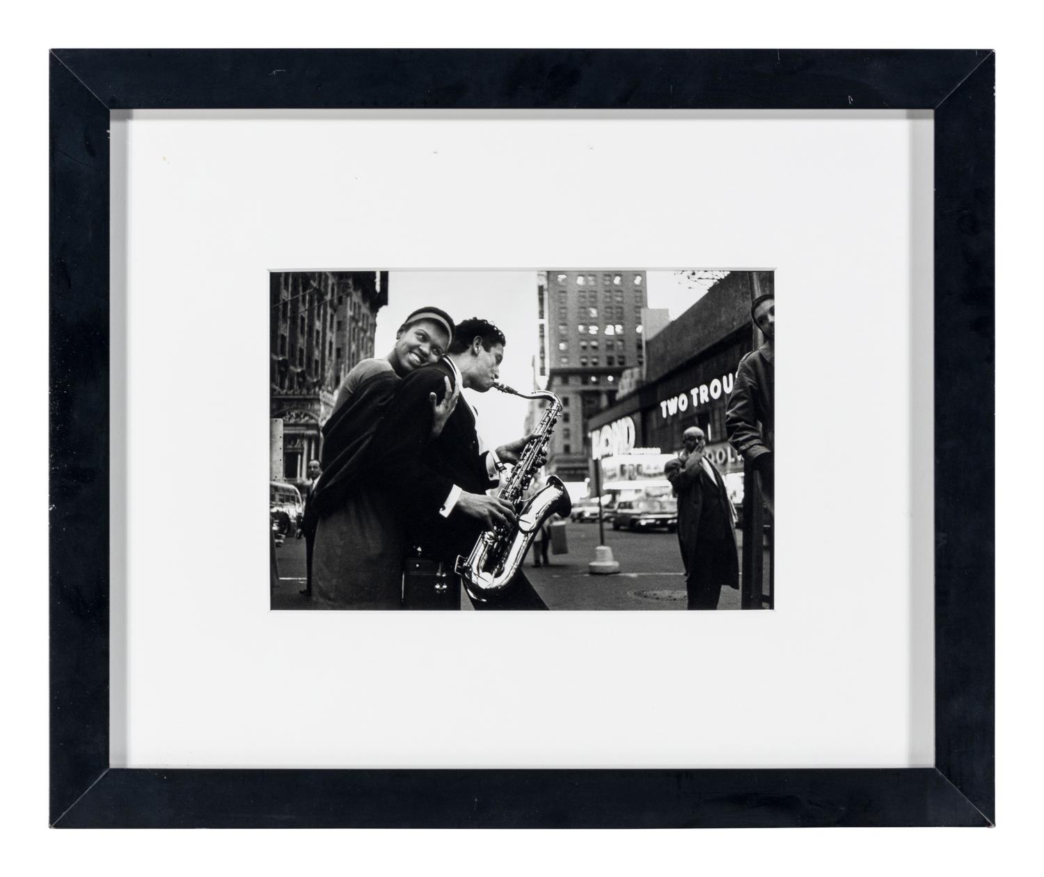 William Claxton (1927-2008) Times Square, NYC, 1960