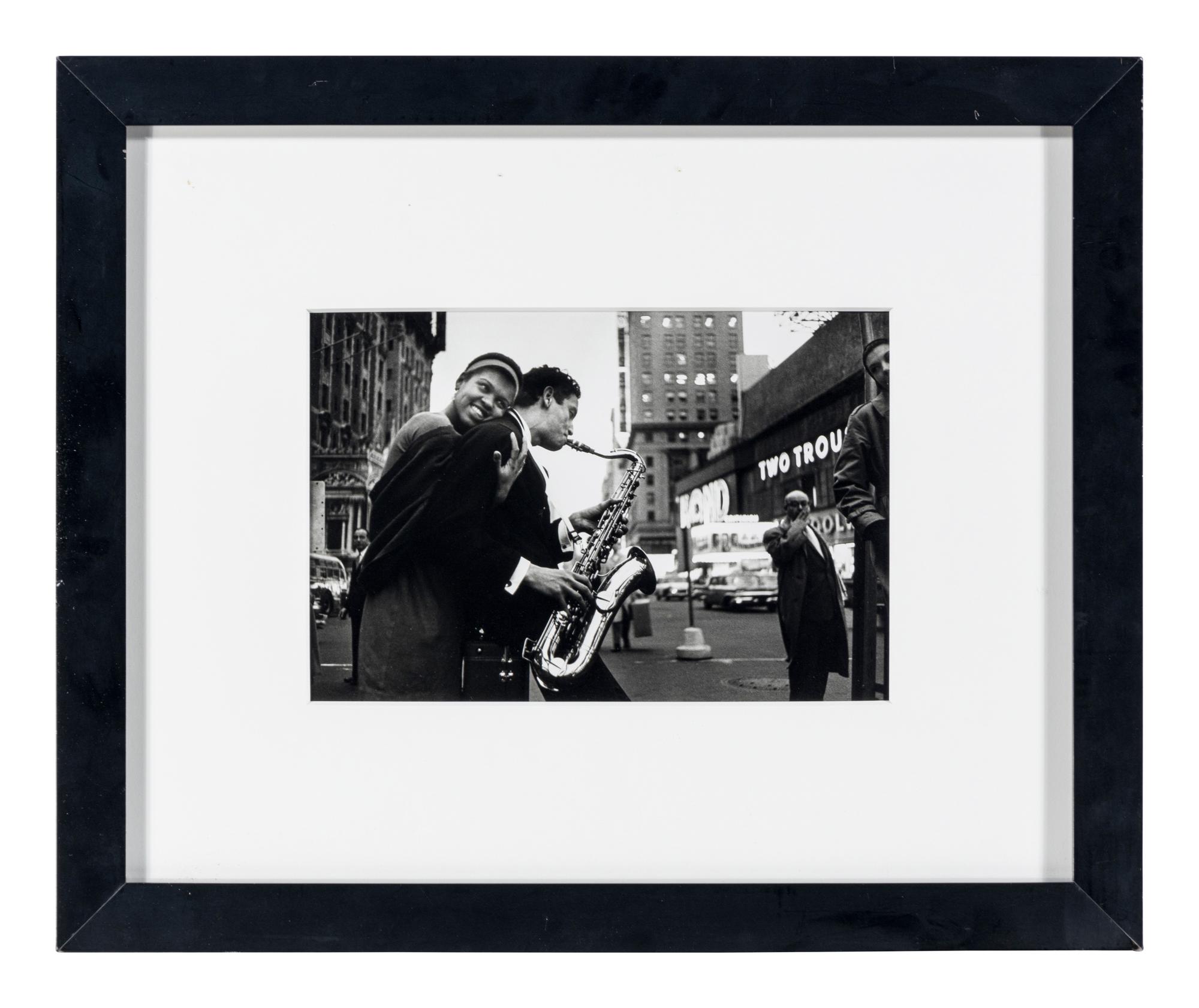 William Claxton (1927-2008) Times Square, NYC, 1960