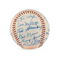A 1962 Seattle Rainers Team Signed Autograph Baseball